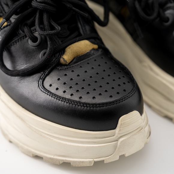 size 40 MM6 Maison Margiela Sneakers Black Retro Fit Black